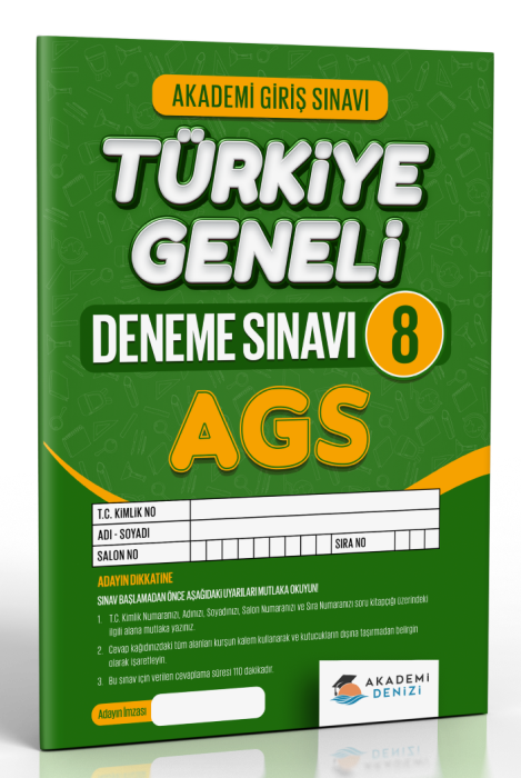 AKADEMİ DENİZİ KPSS AGS TG8 - 2025-26